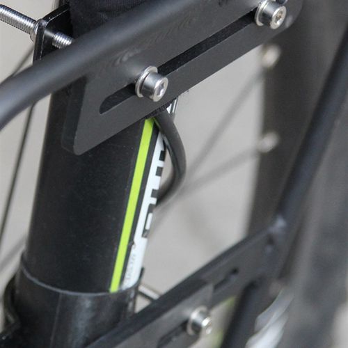 自行车前货架前侧前叉货v架长途骑行山地车长途旅行车2代