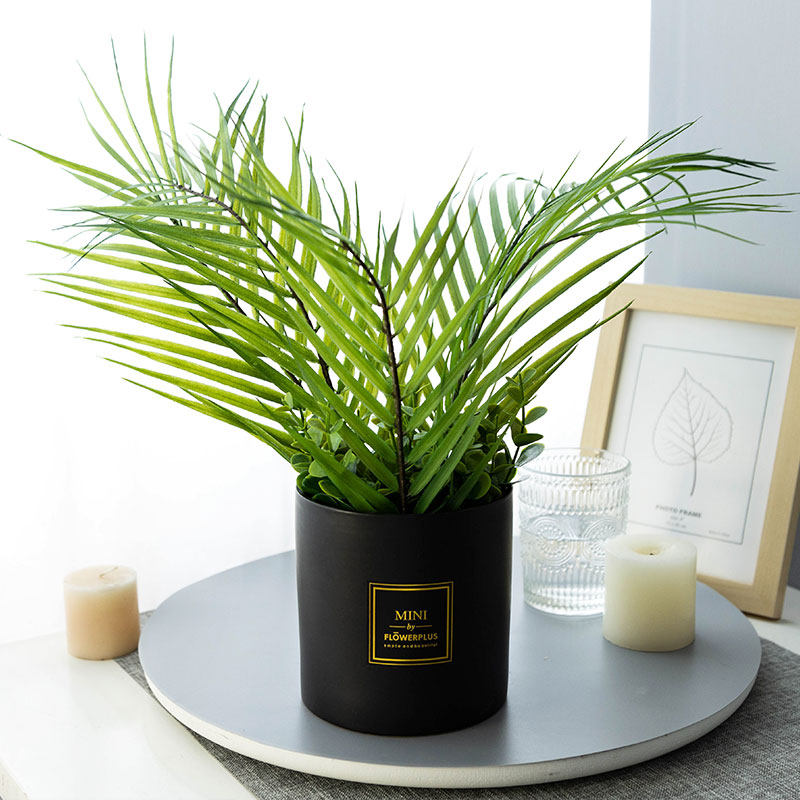 仿真花假花绿植长k粽叶豆瓣叶绢花客厅餐桌茶几装饰花艺盆栽摆件,家居饰品,仿真花/假花,淘宝优惠券,粉丝福利购,淘宝优惠卷