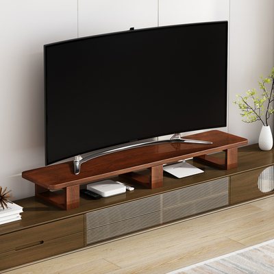 实木液晶电视机增高架电视柜增高C垫高加高支架底座擡高架子置物