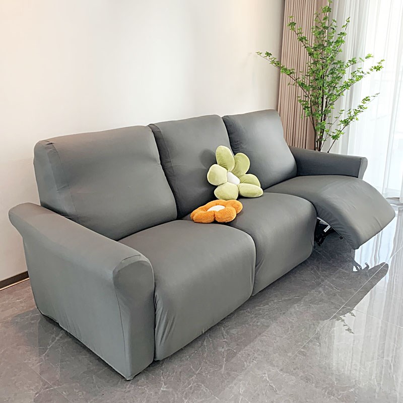 弹力防水科技布 纯色奶油风芝x华仕头等舱电动沙发套 乐至宝沙发