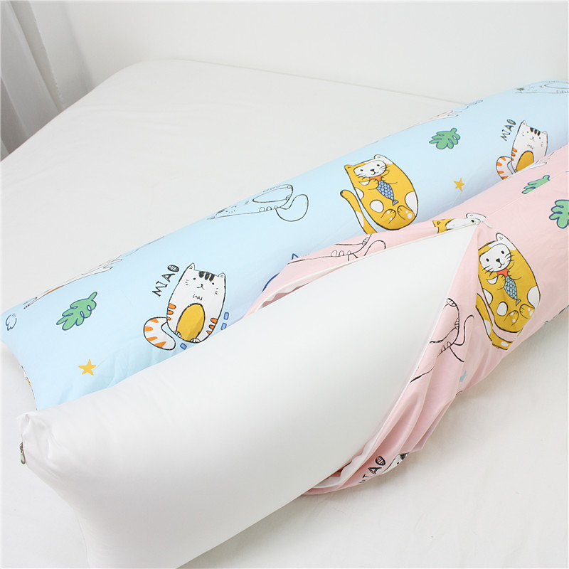 男朋友睡觉大抱枕孕妇长s抱枕靠枕夹腿枕纯棉等身抱枕长方形大抱