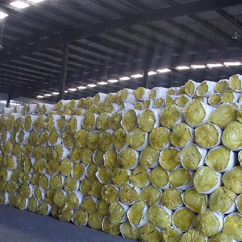 A级防火b离心玻璃棉卷毡养殖大棚彩钢厂房隔热保温棉吸音隔音棉