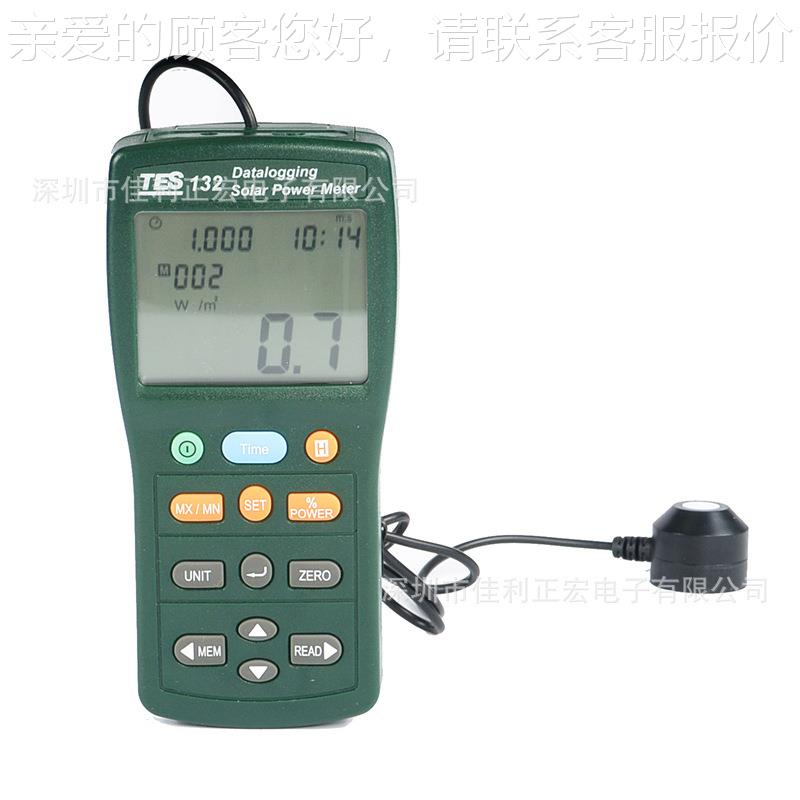 TES-312TES-132太阳能功表TES132记录率量型太阳能能测量数据记录