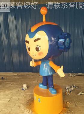 雕塑玻27117璃钢通卡动漫人物像动物大型雕树脂模落型店门口地装