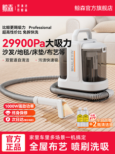 鲸森布艺沙发清洗机家用地毯喷抽吸一体地毯窗帘床垫清洁机吸尘器