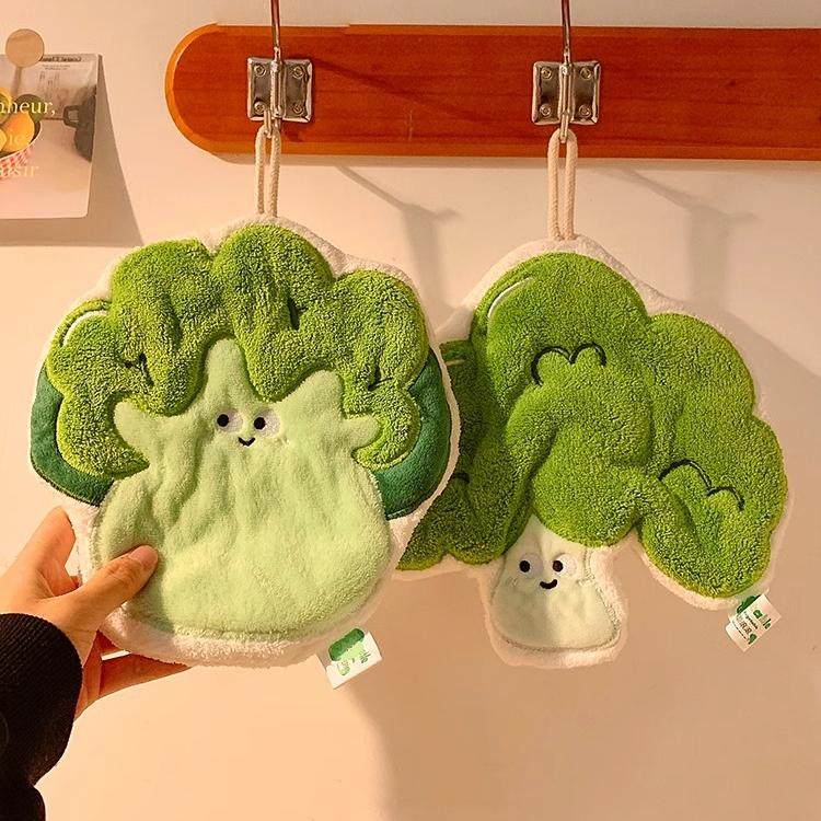 创意蔬菜擦手巾挂式可爱卫生间吸水速干毛巾手帕厨房不发臭搽抹布,家庭/个人清洁工具,厨房擦手巾,淘宝优惠券,粉丝福利购,淘宝优惠卷