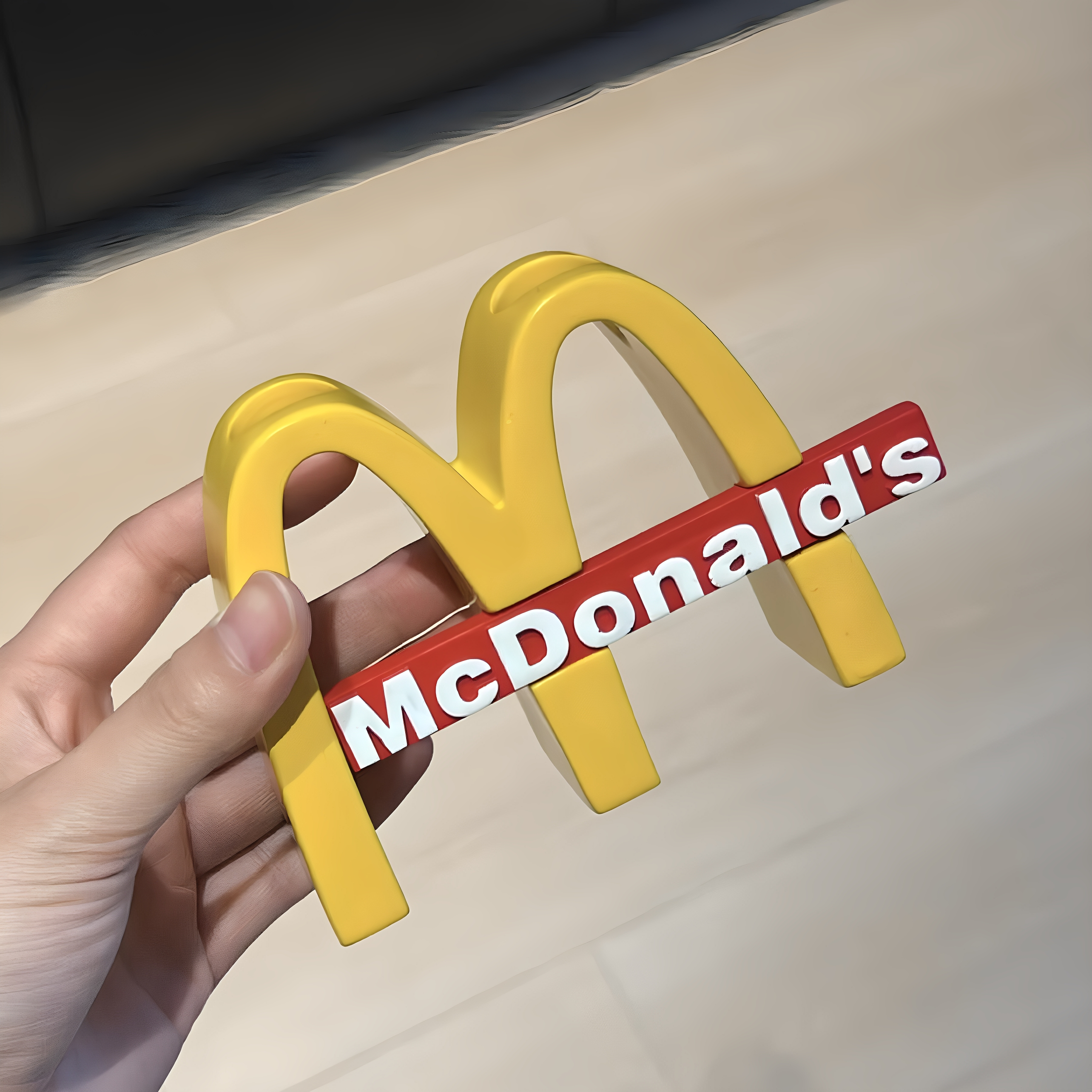 麦当劳牙刷置物架免打孔牙刷架浴室卫生间牙膏牙刷收纳架子牙具座