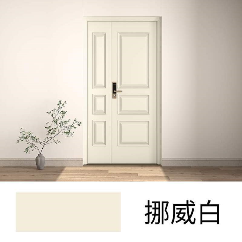 油漆大防锈专用改色自喷黑v色水性金属漆防盗门铁漆翻新铁门入户