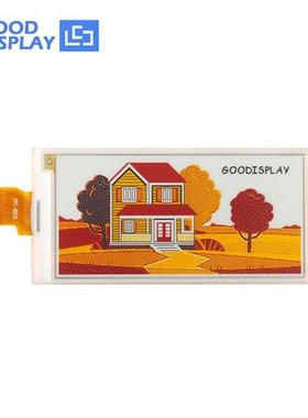 3.5寸电子纸eink墨水屏黑白黄红色分辨率384x184低功耗GDEM035F51