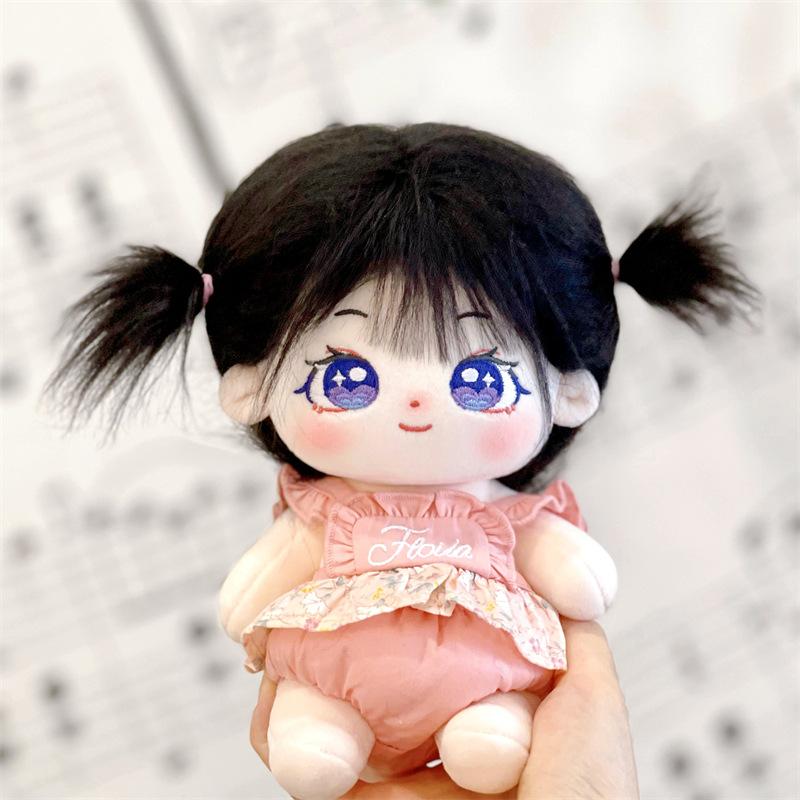 现货20cm王鹤棣棉花娃娃炸毛毛绒明星宝宝可爱公仔原创送出生证