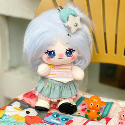 刘雨昕新款棉花娃娃雨熏熏毛绒长发玩偶明星公仔节日礼品现货