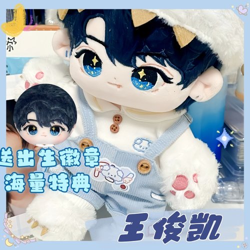 TFboys王俊凯20cm超萌公仔
