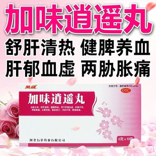 加味逍遥丸官方旗舰店加味消丹桅女性红花加胃非张仲景浓缩口服液