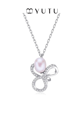 遇·图YUTU缎带韵舞淡水珍珠项链