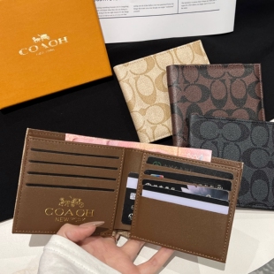 新款翻盖对折钱包高档皮纹证件银行卡片零钱收纳包个性多卡位便携小巧男女士情侣卡夹包皮质卡套奢华时尚大牌