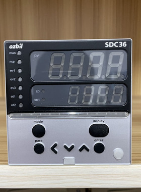 日本山武azbil温控仪表C36TR1UA1200 C36TC0UA2200 C36TR1UA1000