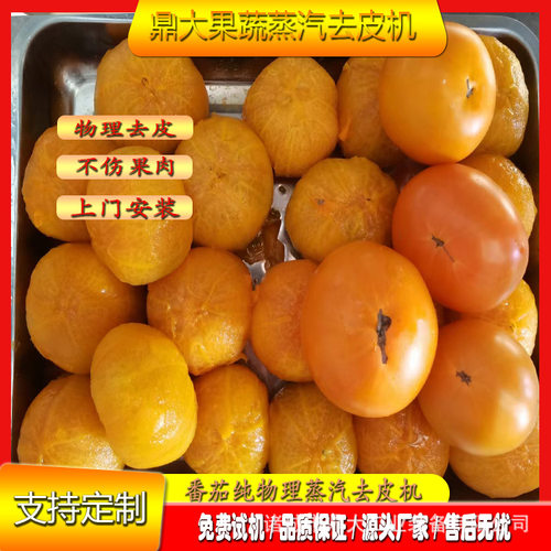 全自动果蔬葡萄蒸汽去皮机 红薯去皮 黄桃剥皮机 工业