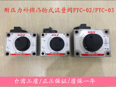 附压力补偿凸轮式流量阀