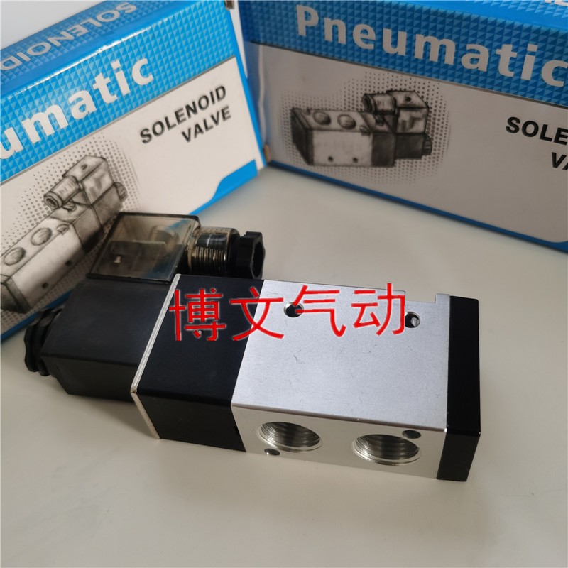 电磁阀气阀 3v310-10换向阀220V 24V二位三通电磁阀