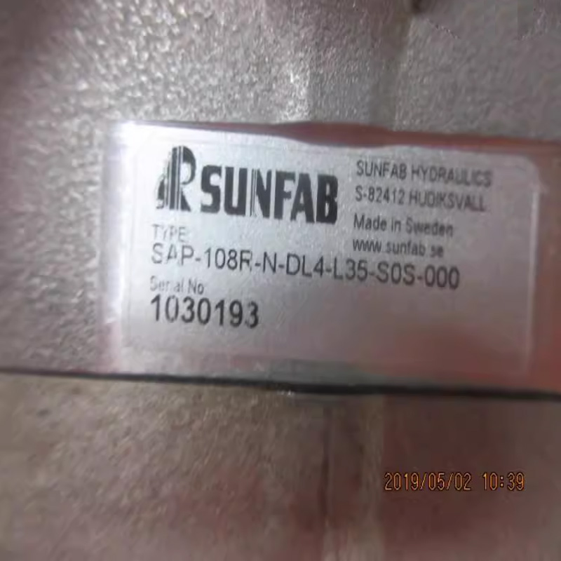 哈威液压泵SAP-108R-N-DL4-L35-S0S-000柱塞泵R5.8-5.8-PYD高压泵