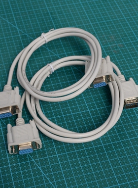 3D打印机配件 9针串口线 母对母/公对母 RS232线DB9数据线1.5米