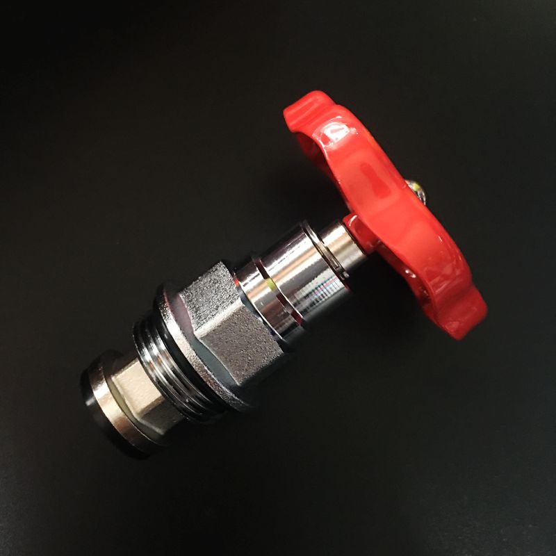 日丰管PPR截止阀芯新款纯铜阀芯DN20 4分精品黄铜阀芯PE截止阀芯