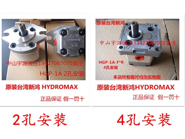 HGP-1A-F1R 4R 2R 3R 8R 6R 5R 2B 4B台湾新鸿HYDROMAX高压齿轮泵