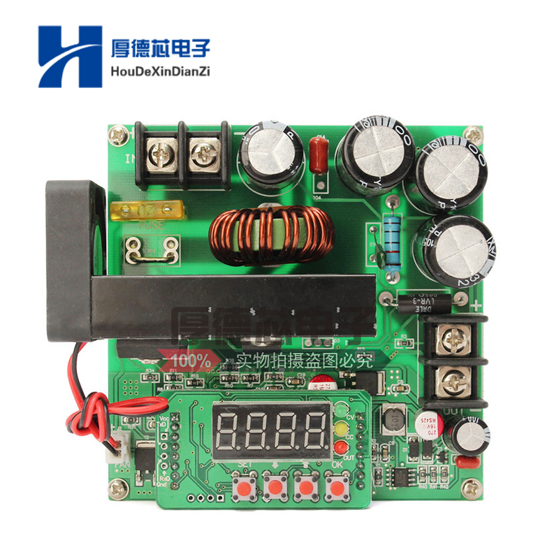 BST-900W B900W数控直流稳压恒流电源可调升压模块120V15A充电器