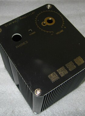 漂亮的二层楼前级、耳放 黑色机壳 适合前级放大器