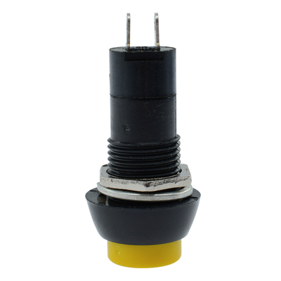 无锁圆形点动按通小型钮