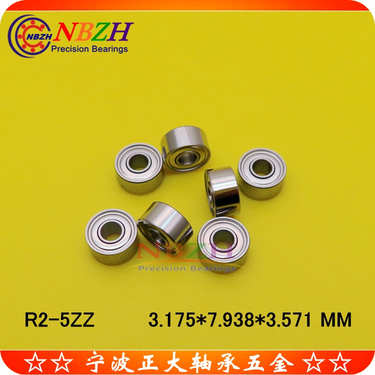 英制不锈钢轴承SR2-5 R2-5ZZ RI-518 RA2-5ZZA 3.175*7.938*3.571