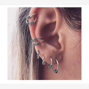 Boho style creative retro earrings Ear ring stud accessories