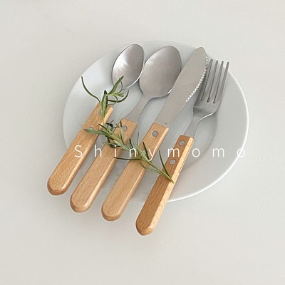 日韩风格西餐具不锈钢沙