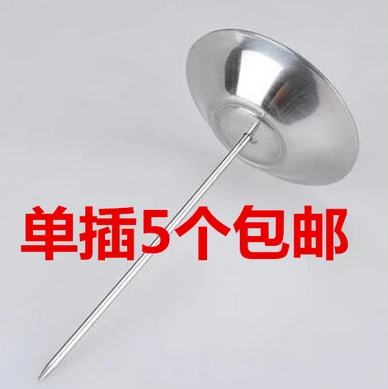 不锈钢吧台菜单票据叉插