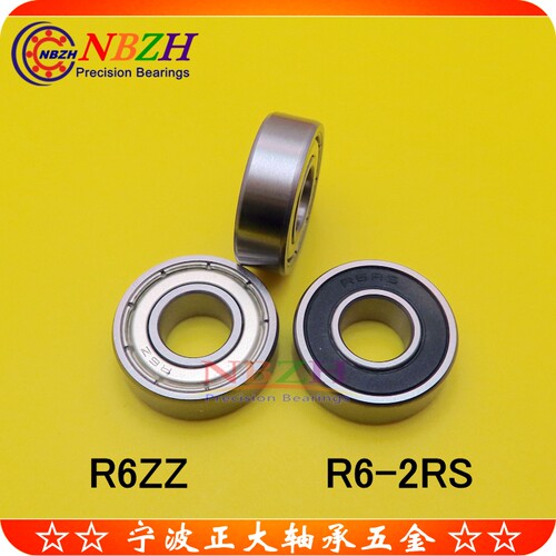英制轴承 R6ZZ EE3 R6-2RS R6RS DDRI1438 9.525*22.225*7.142 mm