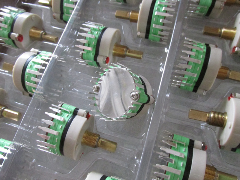 刀档高铜轴波段开关圆形