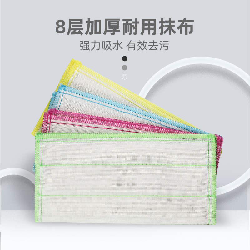 3M思高洗碗布细纤维洗碗巾家用厨房不沾油抹布家务吸水清洁布毛巾