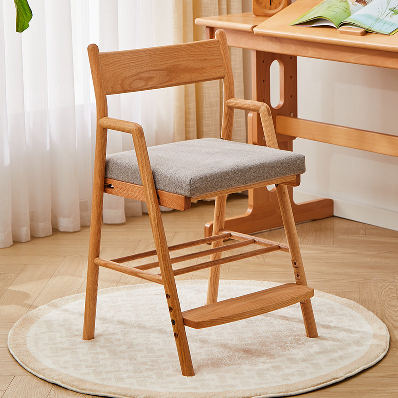 儿童学习椅子实木可升降写字椅橡木可调节餐桌椅小学生坐姿靠背椅,包装,白板纸,淘宝优惠券,粉丝福利购,淘宝优惠卷