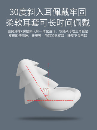 耳塞子防吵睡眠专用罩晚