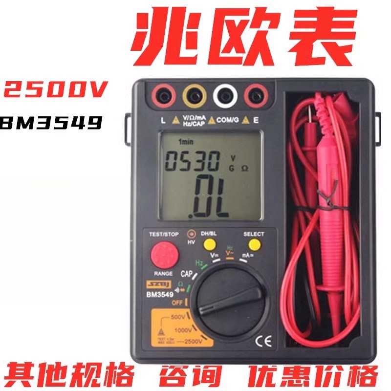 深圳滨江数字兆欧表电子