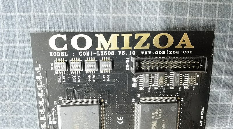 韩国科敉COMIZOA COMI-LX508L V6.10运动控制卡  成色好议价