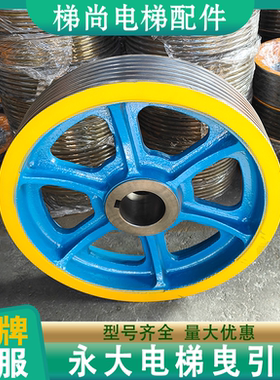 曳引机轮530/640西子奥的斯永大电梯曳引轮主机轮FYJ245/FYJ200