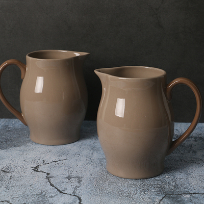 外贸陶瓷水缸伍德奶罐咖