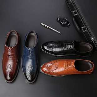 large size men Business 男鞋 formal shoes商务大码 shoes