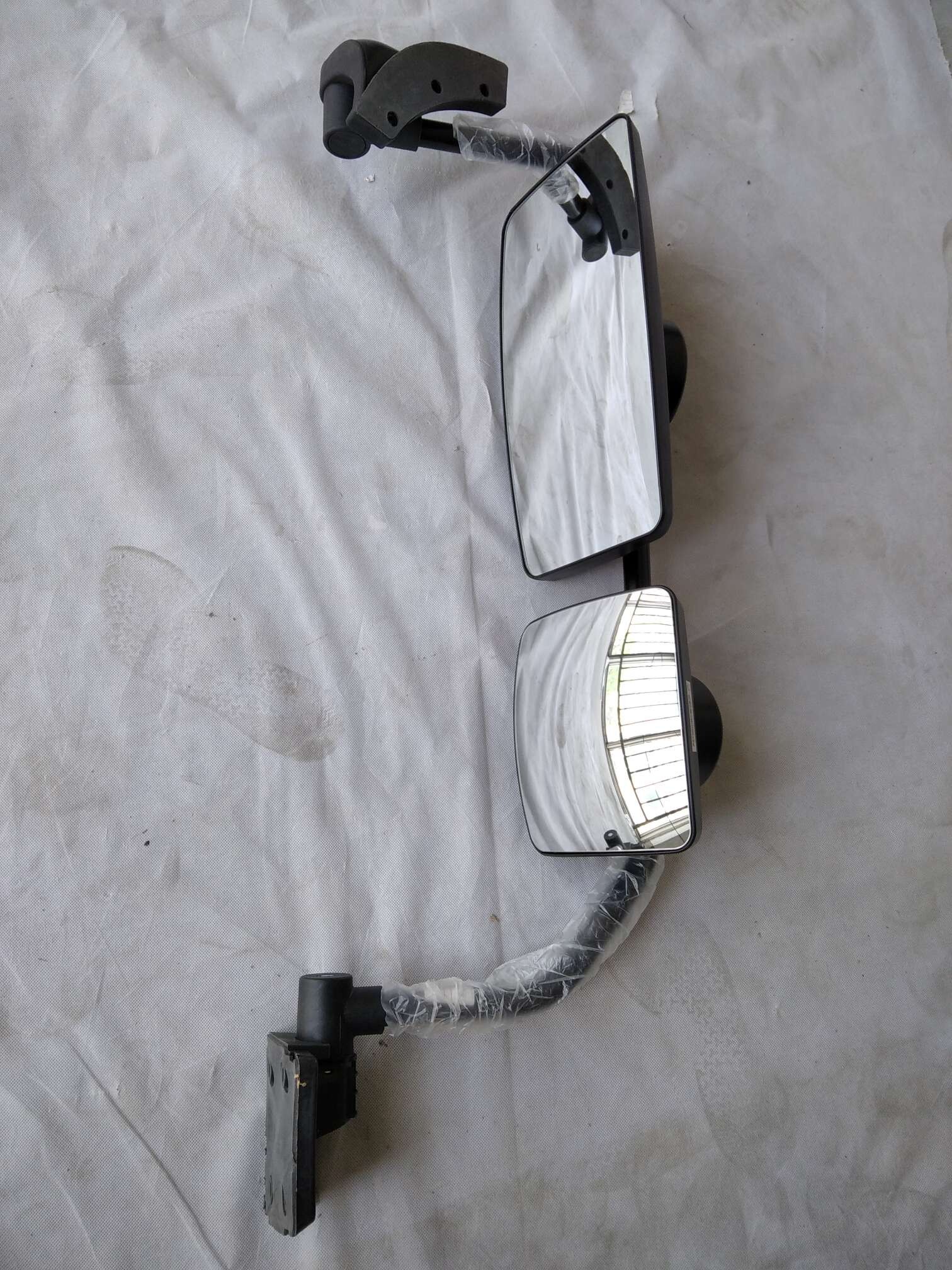 重汽豪沃轻卡悍将统帅左右后视镜总成原厂汽车配件lg1617770001