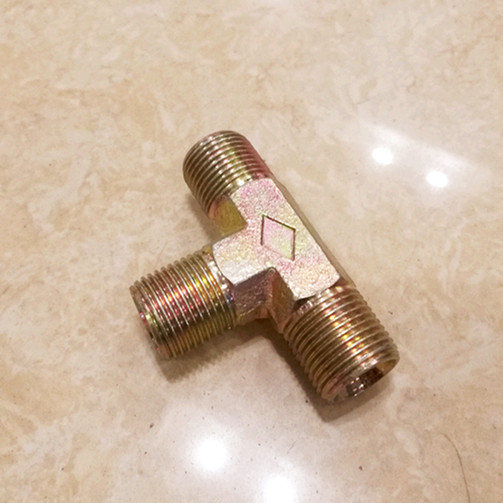 喇叭口三通英制内凹型油