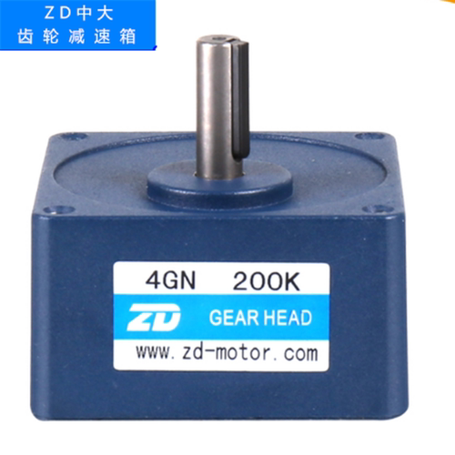 中大ZD齿轮减速无极变速箱马达单相变频器电动机4IK25GN-4GN-15K