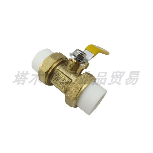 ppr铜球阀 双活接 PPR热熔铜球阀双活接 热熔管球阀 ppr阀门