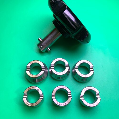 修表工具 5537劳力士 帝陀开表器 全钢 26.5 29.5mm 螺纹底盖开