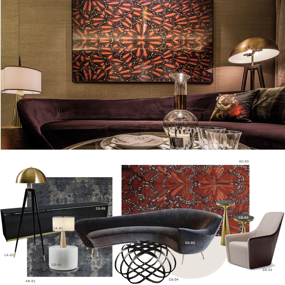 943可编辑3套样板房软装PPT方案模板+落地实景图片 室内设计素材